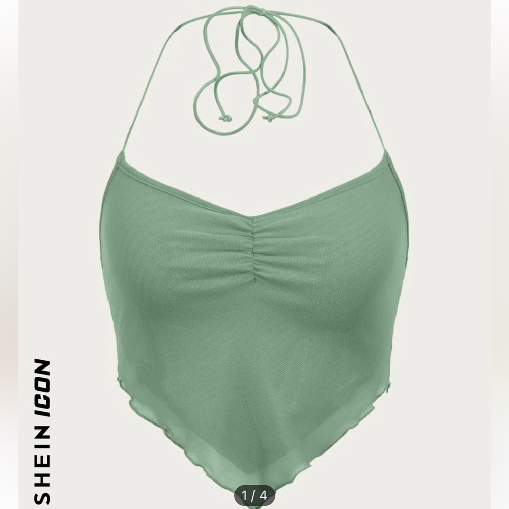 SHEIN Crop Top Halter